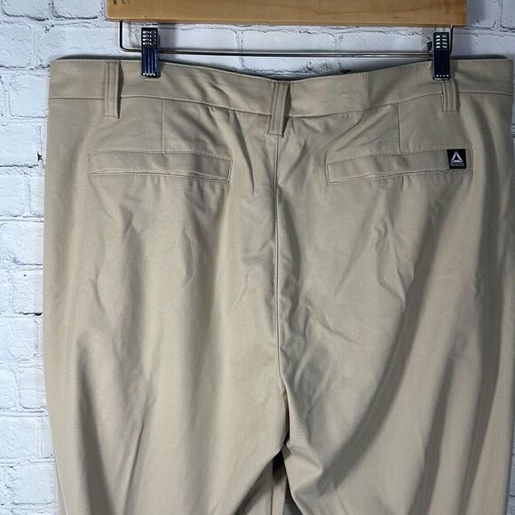 Reebok Golf Anchor 5 Pocket Pants size 38 Khaki Chino Tan - Picture 4 of 10